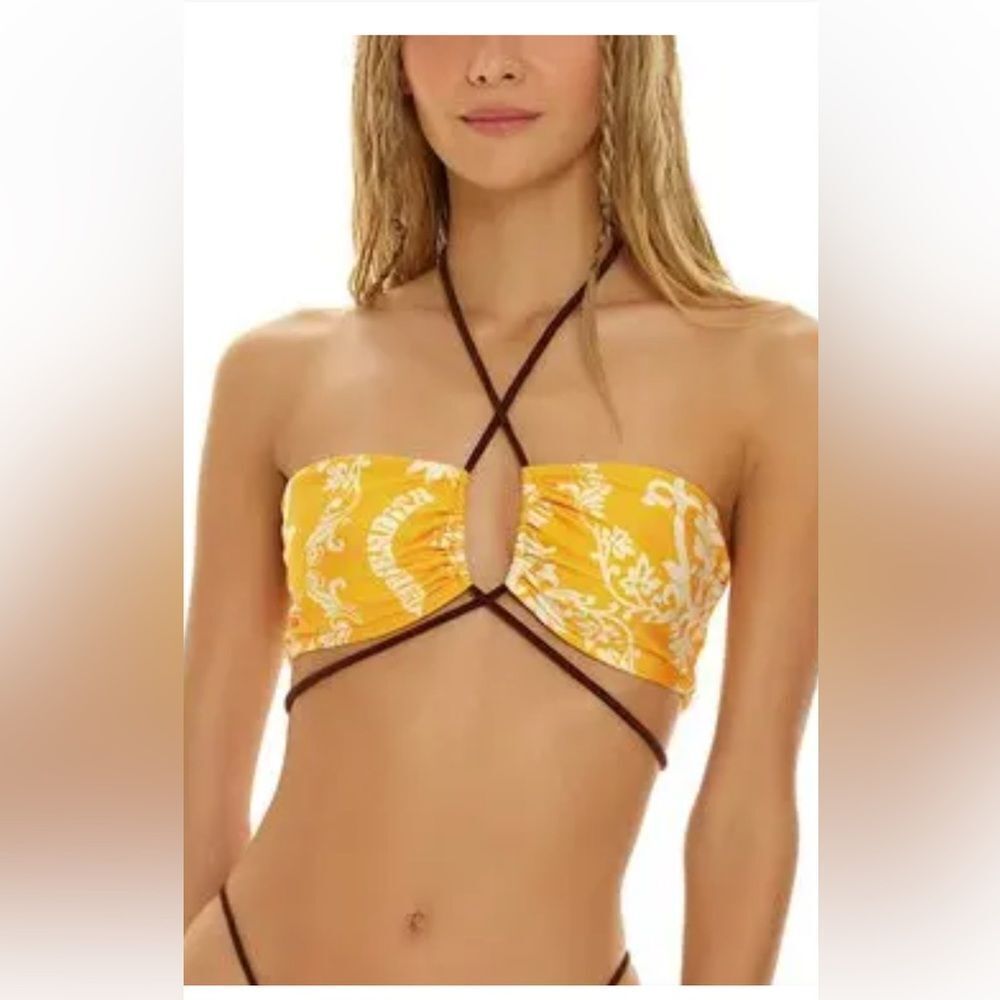 Free People Bikini Top Only size Large